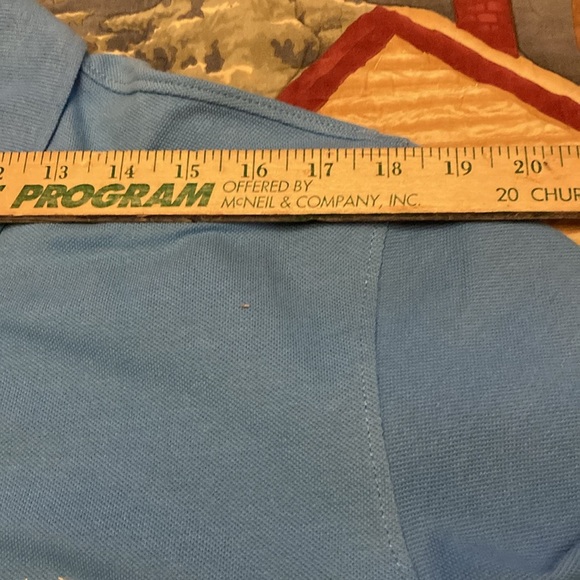 Chaps every day polo shirt short sleeve XL light blue new with tags 100% cotton - Picture 8 of 10
